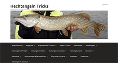 Desktop Screenshot of hechtangeln-tricks.de