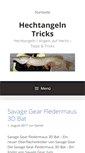 Mobile Screenshot of hechtangeln-tricks.de